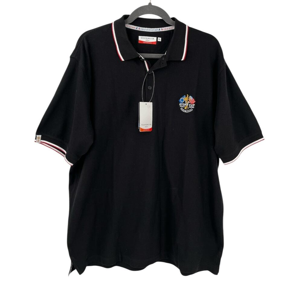 2010 Ryder Cup Celtic Manor Glenmuir Golf Polo Shirt Mens XL NWT